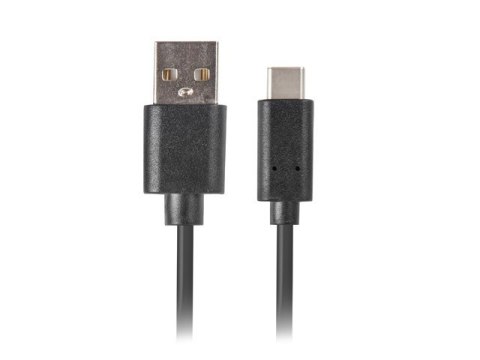 Lanberg Kabel USB CM - AM 2.0 1m czarny QC 3.0, pełna miedź Lanberg Kabel USB CM - AM 2.0 1m czarny QC 3.0, pełna miedź