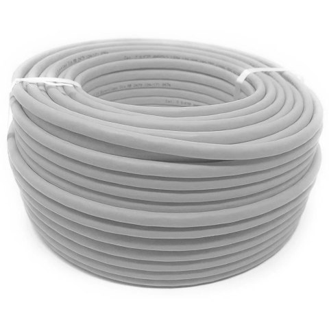 Techly Kabel instalacyjny skrętka U/UTP Cat6 4x2 linka CCA 100m szary Techly Kabel instalacyjny skrętka U/UTP Cat6 4x2 linka CCA 100m szary