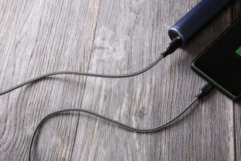 AUKEY CB-AM1 nylonowy kabel Quick Charge micro USB-USB | 1.2m | 480 Mbps AUKEY CB-AM1 nylonowy kabel Quick Charge micro USB-USB | 1.2m | 480 Mbps