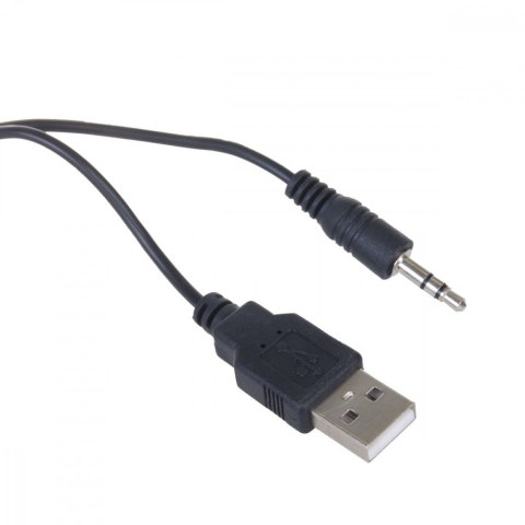 Audiocore Głośniki komputerowe 6W USB AC835 Czarne Audiocore Głośniki komputerowe 6W USB AC835 Czarne