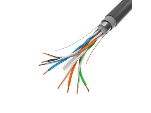 Lanberg Kabel FTP Kat.6 CU 305 m drut outdoor Lanberg Kabel FTP Kat.6 CU 305 m drut outdoor