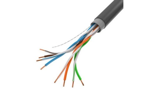 Lanberg Kabel UTP Kat.5E CU 305 m drut outdoor Lanberg Kabel UTP Kat.5E CU 305 m drut outdoor