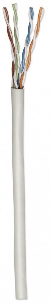 Intellinet Kabel instalacyjny skrętka UTP 4x2 kat. 5e drut CCA 305m szary Intellinet Kabel instalacyjny skrętka UTP 4x2 kat. 5e drut CCA 305m szary