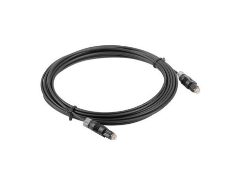 Lanberg Kabel optyczny toslink CA-TOSL-10CC-0010-BK 1M Lanberg Kabel optyczny toslink CA-TOSL-10CC-0010-BK 1M