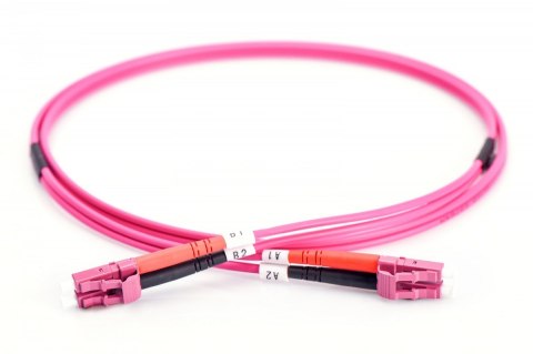 Digitus Patch cord światłowodowy FO LC-LC MM 50/125 OM4 duplex LSOH 10m Digitus Patch cord światłowodowy FO LC-LC MM 50/125 OM4 duplex LSOH 10m