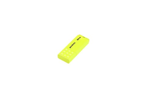 GOODRAM Pendrive UME2 64GB USB 2.0 Żółty GOODRAM Pendrive UME2 64GB USB 2.0 Żółty