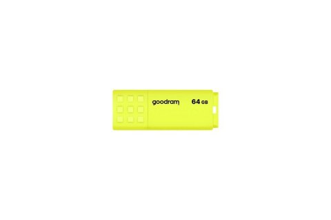 GOODRAM Pendrive UME2 64GB USB 2.0 Żółty GOODRAM Pendrive UME2 64GB USB 2.0 Żółty
