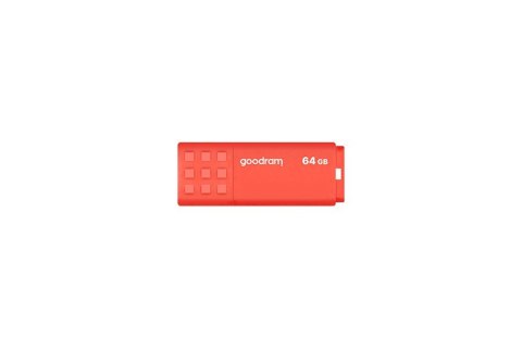 GOODRAM Pendrive UME3 64GB USB 3.0 Pomarańczowy GOODRAM Pendrive UME3 64GB USB 3.0 Pomarańczowy