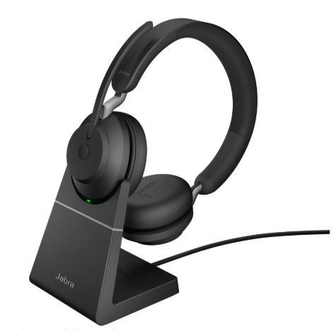 Jabra Słuchawki Evolve2 65 Stand Link380a MS Stereo Black Jabra Słuchawki Evolve2 65 Stand Link380a MS Stereo Black