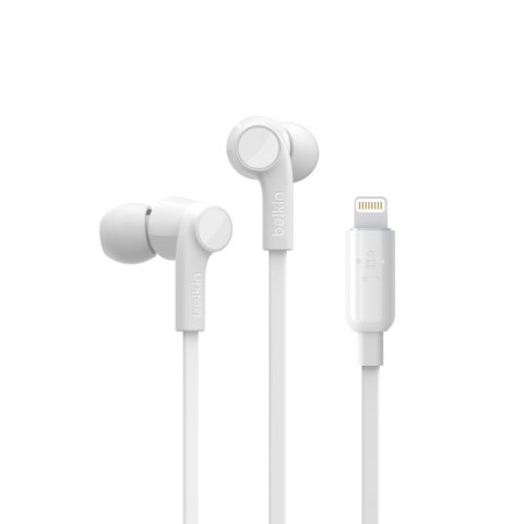 Belkin Słuchawki Rockstar Lightning białe Belkin Słuchawki Rockstar Lightning białe