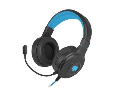 Fury Słuchawki Warhawk RGB dla graczy czarno-niebieskie Fury Słuchawki Warhawk RGB dla graczy czarno-niebieskie