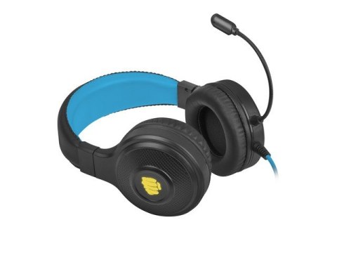 Fury Słuchawki Warhawk RGB dla graczy czarno-niebieskie Fury Słuchawki Warhawk RGB dla graczy czarno-niebieskie
