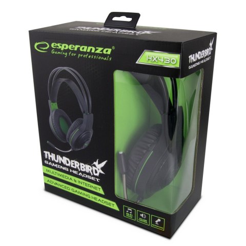 Esperanza Słuchawki z mikrofonem gaming thunderbird Esperanza Słuchawki z mikrofonem gaming thunderbird
