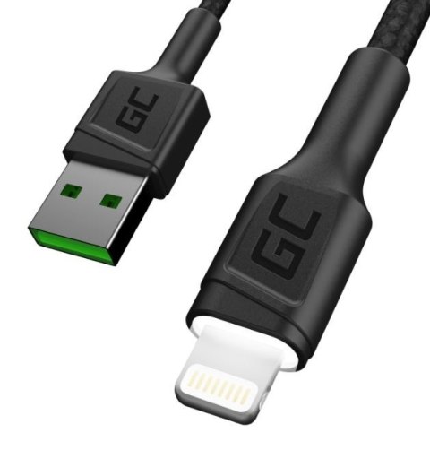 Green Cell Kabel GC Ray USB - Lightning 200 cm, podświetlenie LED Green Cell Kabel GC Ray USB - Lightning 200 cm, podświetlenie LED