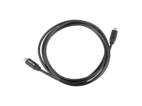 Lanberg Kabel USB-C M/M 2.0 CA-CMCM-40CU-0010-BK Czarny 1m Lanberg Kabel USB-C M/M 2.0 CA-CMCM-40CU-0010-BK Czarny 1m
