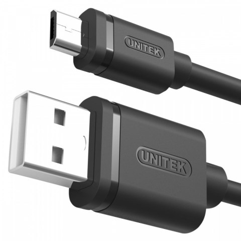 Unitek Kabel USB - microUSB 2.0, 2M, M/M; Y-C455GBK Unitek Kabel USB - microUSB 2.0, 2M, M/M; Y-C455GBK