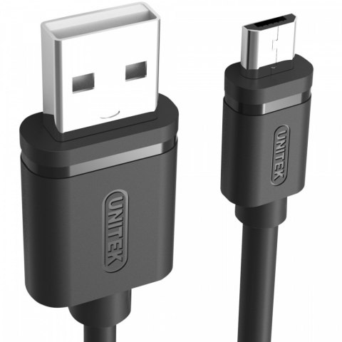 Unitek Kabel USB - microUSB 2.0, 2M, M/M; Y-C455GBK Unitek Kabel USB - microUSB 2.0, 2M, M/M; Y-C455GBK