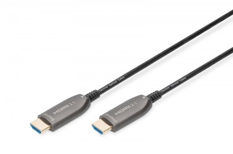 Digitus Kabel połączeniowy hybrydowy AOC HDMI 2.1 Ultra High Speed 8K/60Hz UHD HDMI A/HDMI A M/M 15m Czarny Digitus Kabel połączeniowy hybrydowy AOC HDMI 2.1 Ultra High Speed 8K/60Hz UHD HDMI A/HDMI A M/M 15m Czarny