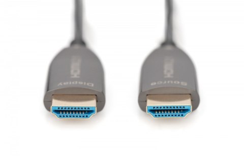 Digitus Kabel połączeniowy hybrydowy AOC HDMI 2.1 Ultra High Speed 8K/60Hz UHD HDMI A/HDMI A M/M czarny 10m Digitus Kabel połączeniowy hybrydowy AOC HDMI 2.1 Ultra High Speed 8K/60Hz UHD HDMI A/HDMI A M/M czarny 10m