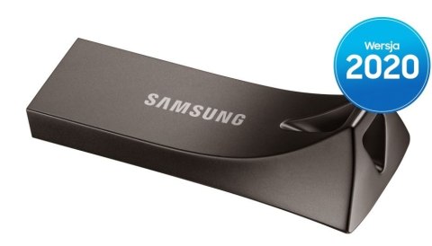 Samsung Pendrive BAR Plus USB3.1 128 GB Titan Gray Samsung Pendrive BAR Plus USB3.1 128 GB Titan Gray