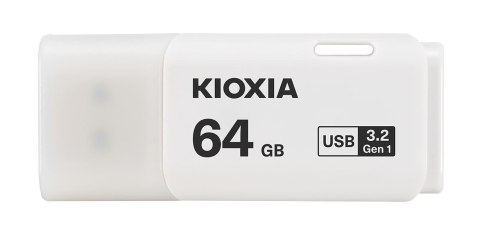 Kioxia Pendrive Hayabusa U301 64GB USB 3.2 gen.1 biały Kioxia Pendrive Hayabusa U301 64GB USB 3.2 gen.1 biały