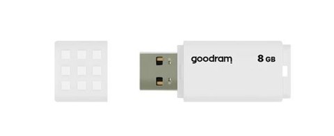 GOODRAM Pendrive UME2 8GB USB 2.0 Biały GOODRAM Pendrive UME2 8GB USB 2.0 Biały
