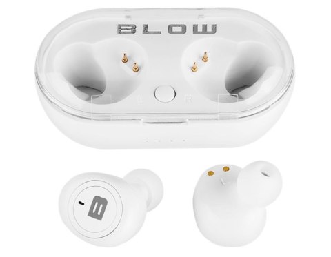 BLOW Słuchawki BTE100 Earbuds Bluetooth Białe BLOW Słuchawki BTE100 Earbuds Bluetooth Białe