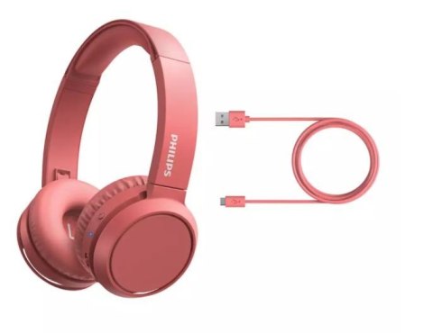 Philips Słuchawki TAH4205RD czerwone BT TAH4205RD/00