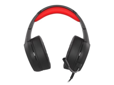 Natec Słuchawki dla graczy Genesis Neon 200 z mikrofonem podświetlenie RGB Czarno-czerwone Natec Słuchawki dla graczy Genesis Neon 200 z mikrofonem podświetlenie RGB Czarno-czerwone