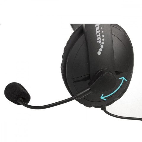 Audiocore Słuchawki nauszne USB mikrofon AC862 Audiocore Słuchawki nauszne USB mikrofon AC862