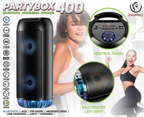 Rebeltec Głośnik Bluetooth PartyBox 400 Rebeltec Głośnik Bluetooth PartyBox 400