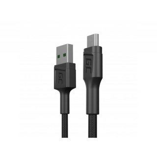 Green Cell Kabel GC PowerStream USB - Micro USB 30 cm, QC 3.0