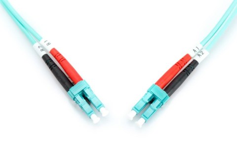 Digitus Patch cord światłowodowy FO LC-LC MM 50/125 OM3 duplex LSOH 2m Digitus Patch cord światłowodowy FO LC-LC MM 50/125 OM3 duplex LSOH 2m