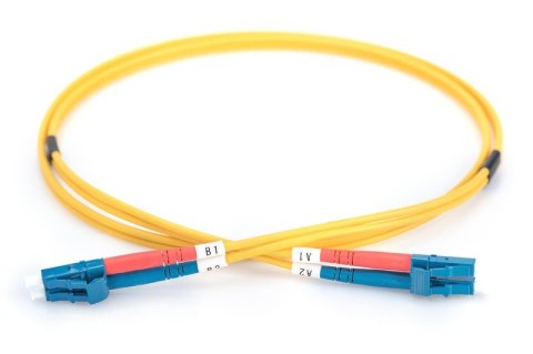 Digitus Patchcord FO Singlemode 09/125 OS2 LC-LC duplex 10m Żółty Digitus Patchcord FO Singlemode 09/125 OS2 LC-LC duplex 10m Żółty
