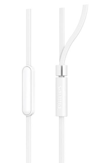 Philips Słuchawki TAE1105WT Białe TAE1105WT/00 Philips Słuchawki TAE1105WT Białe TAE1105WT/00
