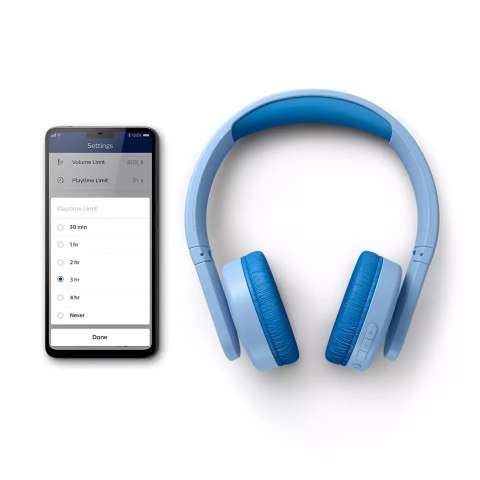 Philips Słuchawki bezprzewodowe TAK4206BL niebieskie