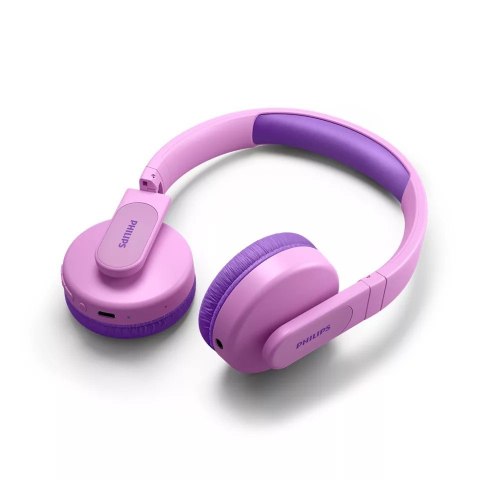 Philips Słuchawki bezprzewodowe TAK4206PK różowe