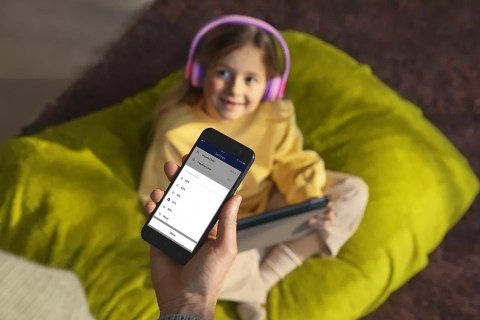 Philips Słuchawki bezprzewodowe TAK4206PK różowe