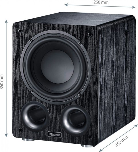 Magnat Subwoofer Alpha RS 8 czarny Magnat Subwoofer Alpha RS 8 czarny