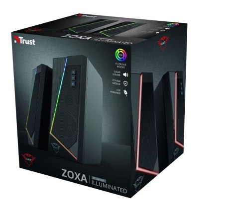 Trust Zestaw głośników podświetlanych GXT 609 ZOXA RGB Trust Zestaw głośników podświetlanych GXT 609 ZOXA RGB