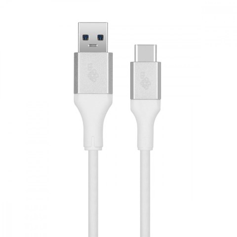 TB Kabel USB 3.0 - USB C 2m PREMIUM 3A biały TPE TB Kabel USB 3.0 - USB C 2m PREMIUM 3A biały TPE