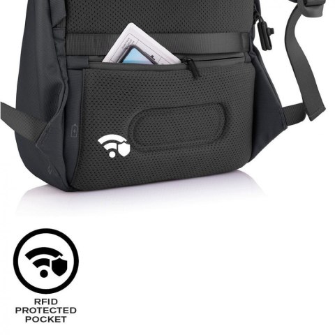 XD DESIGN Plecak antykradzieżowy BOBBY SOFT BLACK