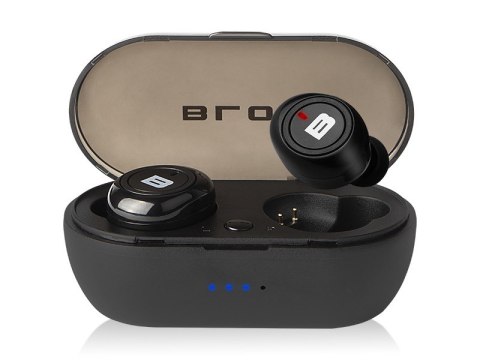 BLOW Słuchawki BTE 100 Bleutooth Earbuds czarne BLOW Słuchawki BTE 100 Bleutooth Earbuds czarne