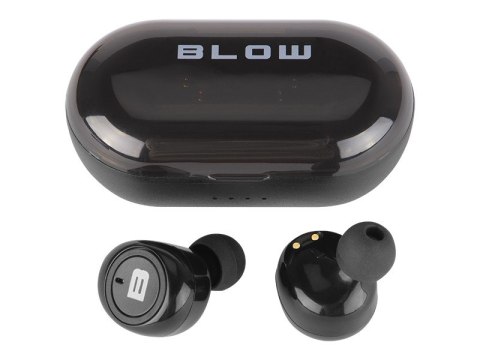 BLOW Słuchawki BTE 100 Bleutooth Earbuds czarne BLOW Słuchawki BTE 100 Bleutooth Earbuds czarne
