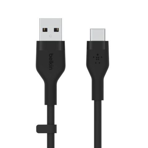 Belkin Kabel BoostCharge USB-A do USB-C silikonowy 1m, czarny Belkin Kabel BoostCharge USB-A do USB-C silikonowy 1m, czarny