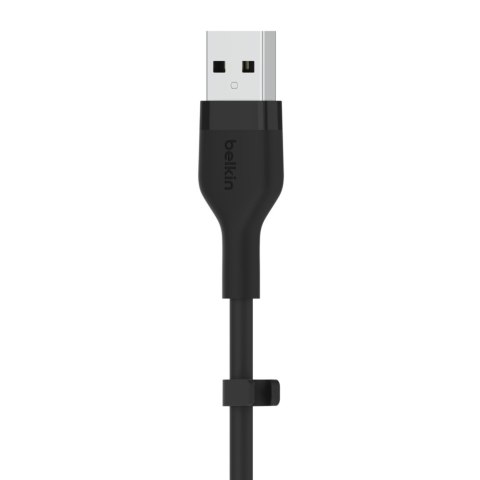 Belkin Kabel BoostCharge USB-A do USB-C silikonowy 1m, czarny Belkin Kabel BoostCharge USB-A do USB-C silikonowy 1m, czarny
