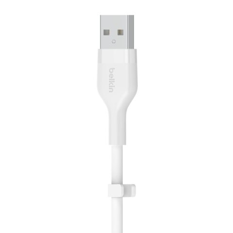Belkin Kabel BoostCharge USB-A do USB-C silikonowy 2m, biały Belkin Kabel BoostCharge USB-A do USB-C silikonowy 2m, biały