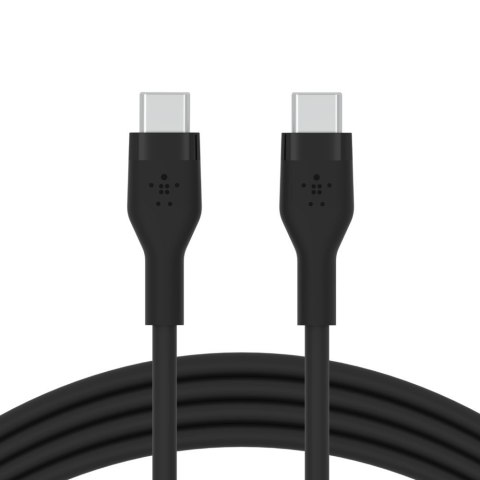 Belkin Kabel BoostCharge USB-C do USB-C 2.0 silikonowy 1m, czarny Belkin Kabel BoostCharge USB-C do USB-C 2.0 silikonowy 1m, czarny