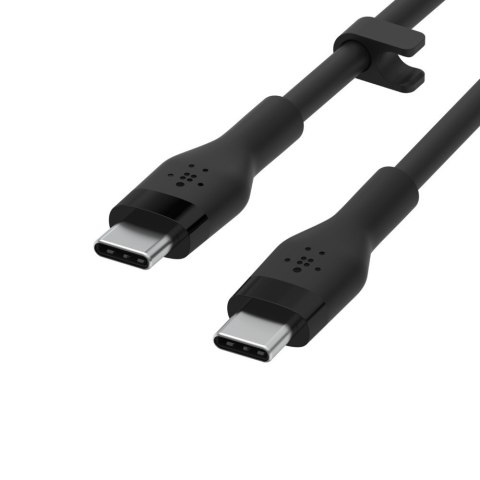 Belkin Kabel BoostCharge USB-C do USB-C 2.0 silikonowy 1m, czarny Belkin Kabel BoostCharge USB-C do USB-C 2.0 silikonowy 1m, czarny
