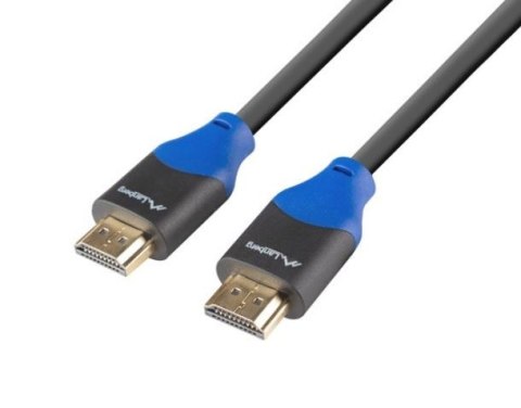 Lanberg Kabel HDMI M/M V2.0 1.8m 4K pełna miedź czarny BOX Lanberg Kabel HDMI M/M V2.0 1.8m 4K pełna miedź czarny BOX